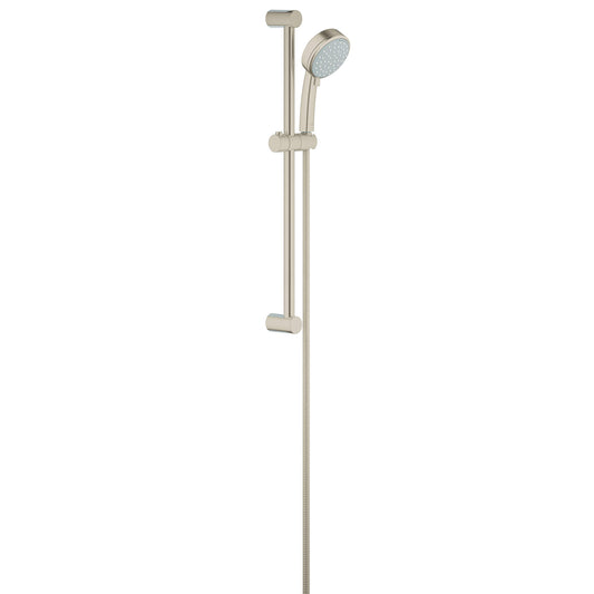 GROHE 26076EN1 Tempesta Brushed Nickel 24" Shower Slide Bar Kit - 2 Sprays, 2.0 gpm