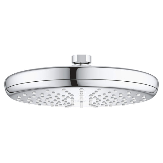 GROHE 26409000 Tempesta Chrome 210 Shower Head, 8" - 1 Spray, 1.75 gpm