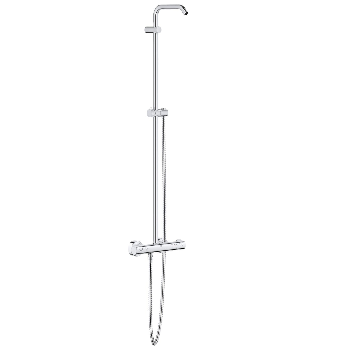 GROHE 26421000 Tempesta Chrome Thermostatic Shower System,