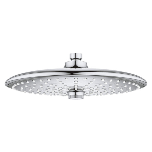 GROHE 26457000 Euphoria Chrome 260 Shower Head, 10" - 3 Sprays, 2.5 gpm