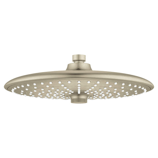 GROHE 26457EN0 Euphoria Brushed Nickel 260 Shower Head, 10" - 3 Sprays, 2.5 gpm