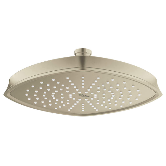 GROHE 26473EN0 Grandera Brushed Nickel 210 Shower Head, 8" - 1 Spray, 1.75 gpm