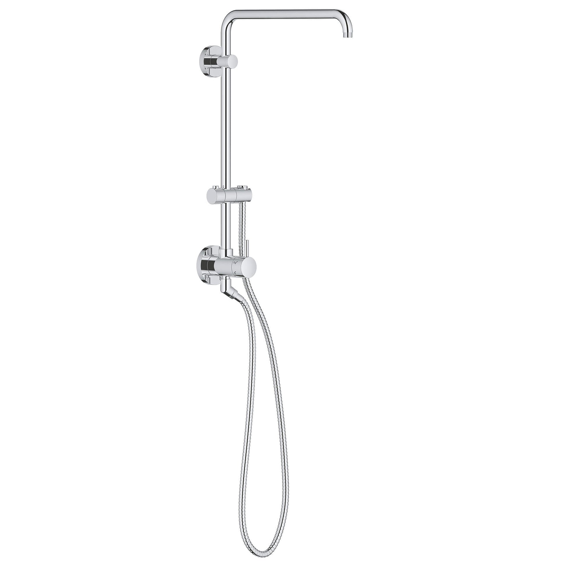 GROHE 26486000 Retro-Fit Chrome 18" Shower System