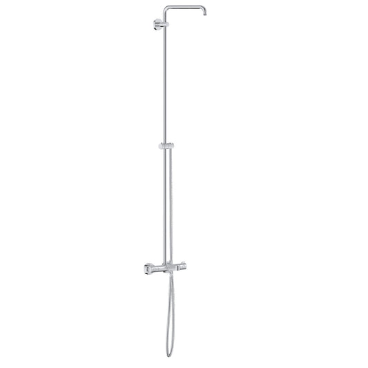 GROHE 26490000 Euphoria Chrome Thermostatic Tub/Shower System