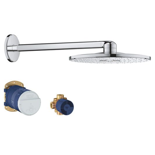 GROHE 26502000 Rainshower 310 Shower Head Set, 12" - 2 Sprays, 1.75 GPM - Chrome