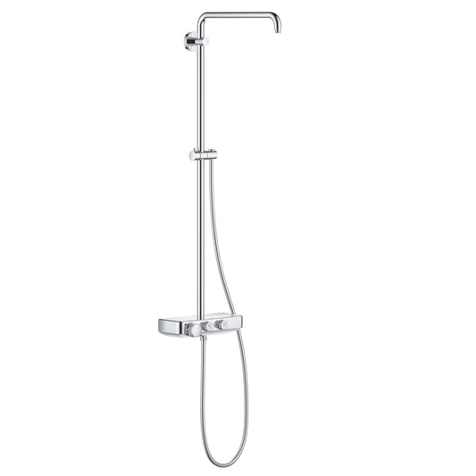 GROHE 26511000 Euphoria Chrome Thermostatic Shower System