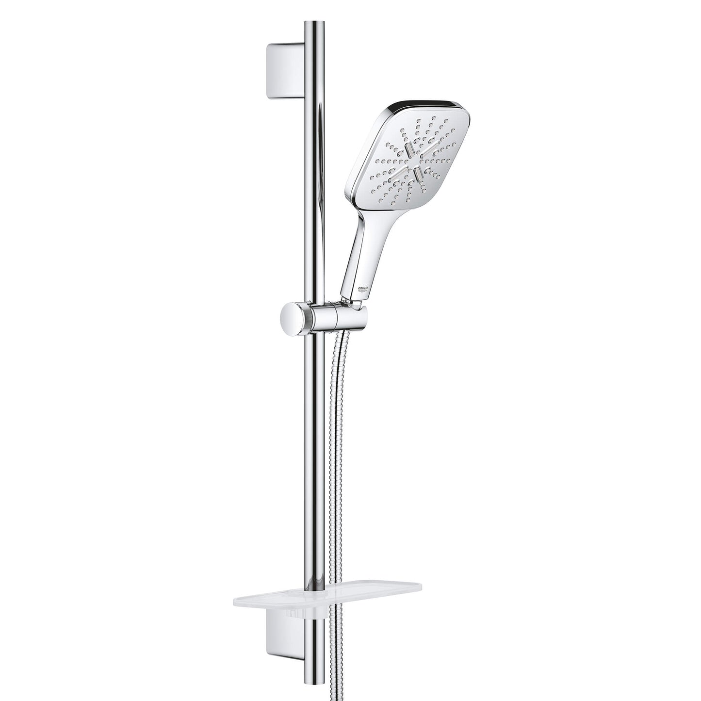 GROHE 26585000 Rainshower Chrome 24" Shower Slide Bar Kit - 3 Sprays, 1.75 gpm