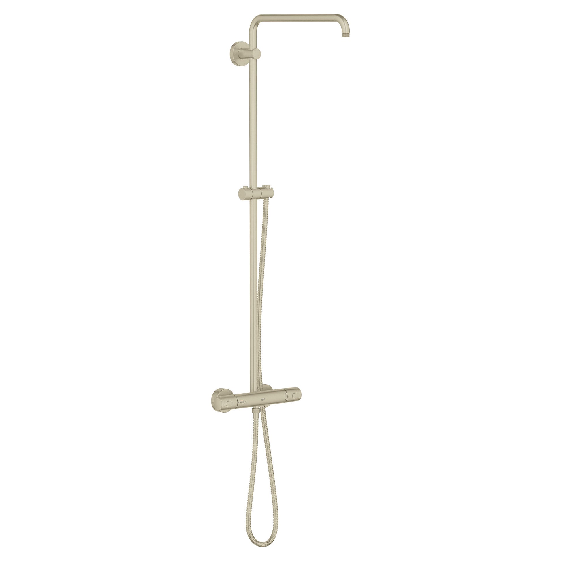 GROHE 26728EN0 Euphoria Brushed Nickel CoolTouchThermostatic Shower System