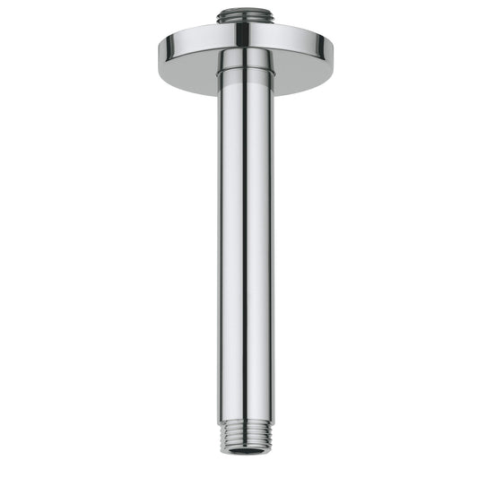 GROHE 27217000 Rainshower Chrome 6" Ceiling Shower Arm