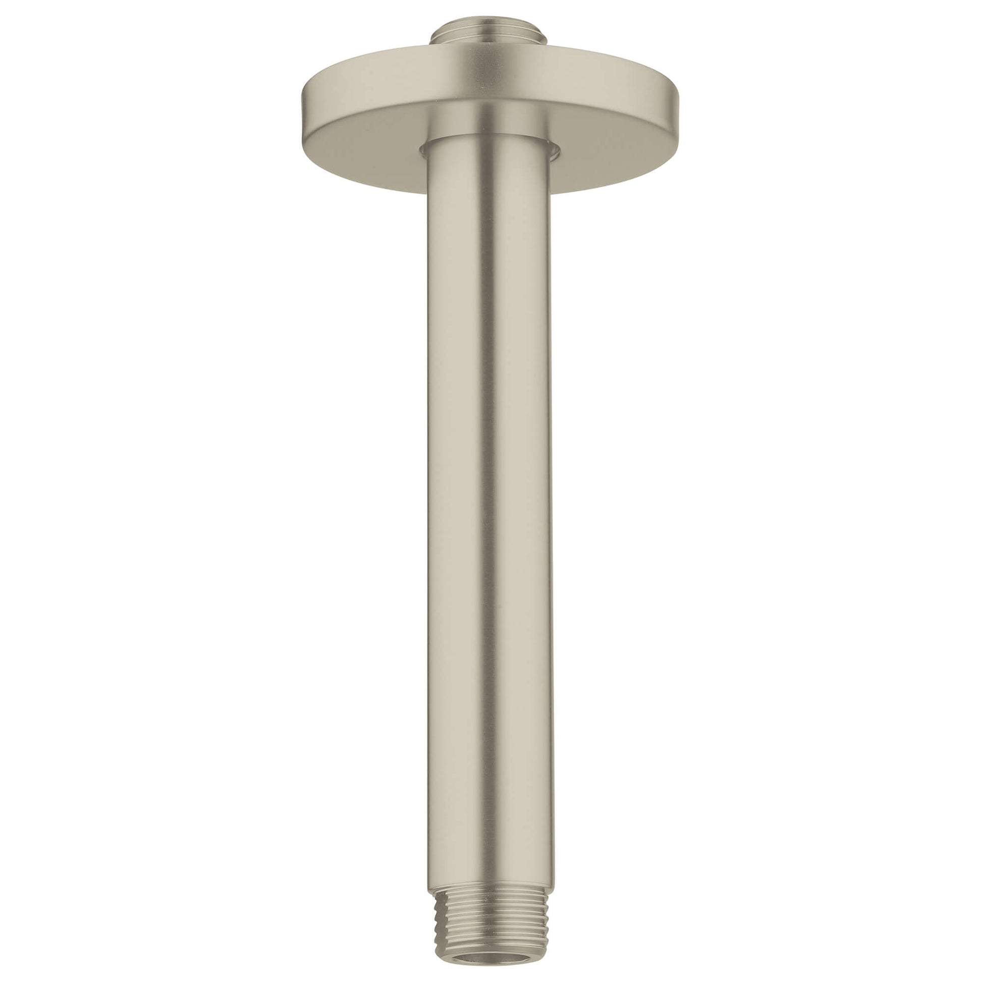 GROHE 27217EN0 Rainshower Brushed Nickel 6" Ceiling Shower Arm