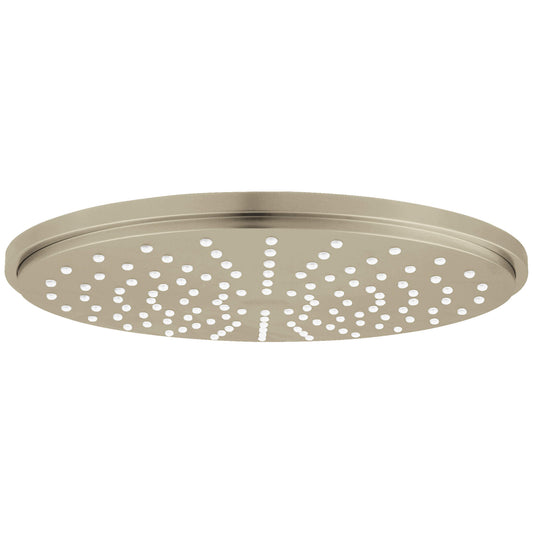 GROHE 27814EN1 Rainshower Brushed Nickel 210 Shower Head, 8" - 1 Spray, 1.75 gpm