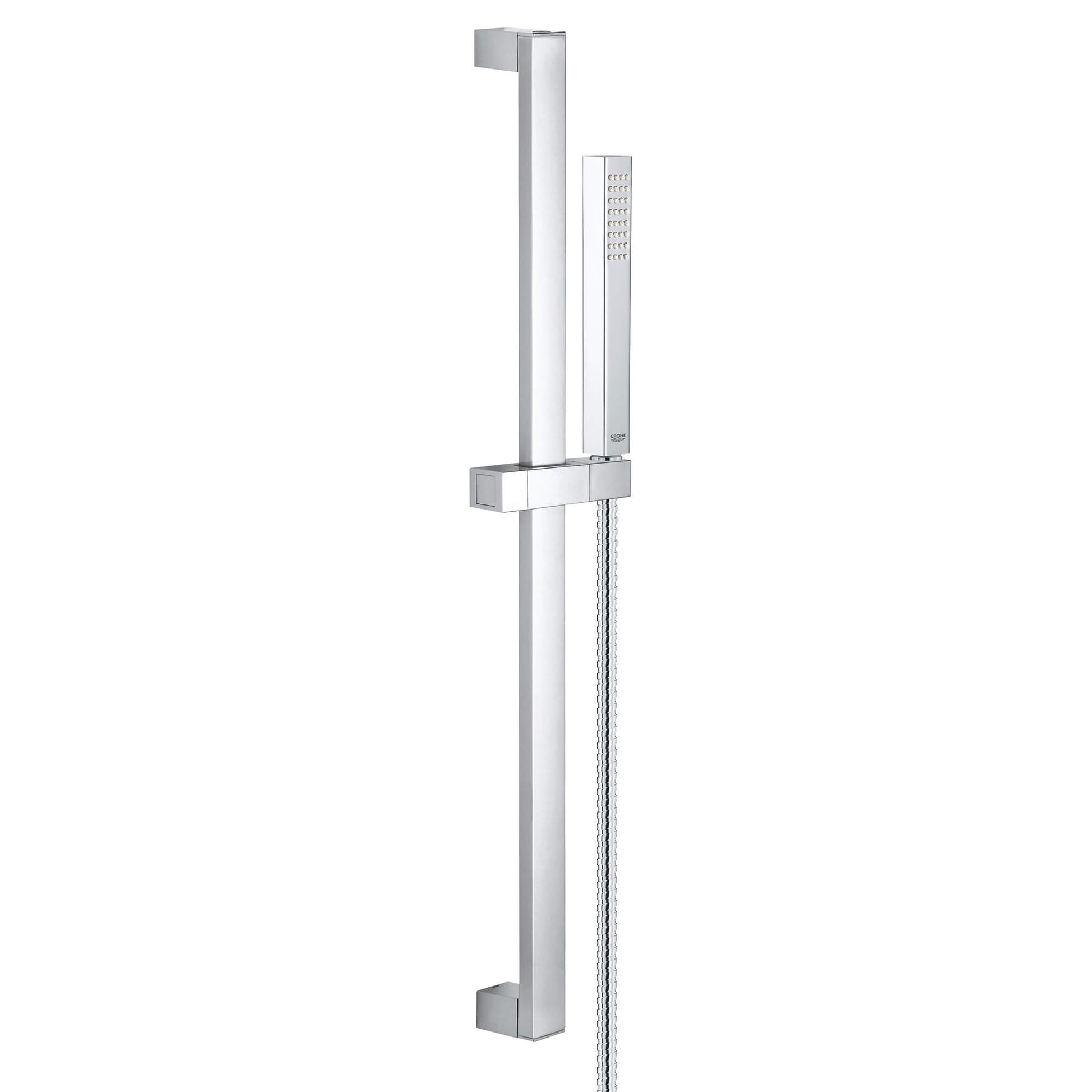 GROHE 27891000 Euphoria Chrome 24" Shower Slide Bar Kit - 1 Spray, 2.5 gpm