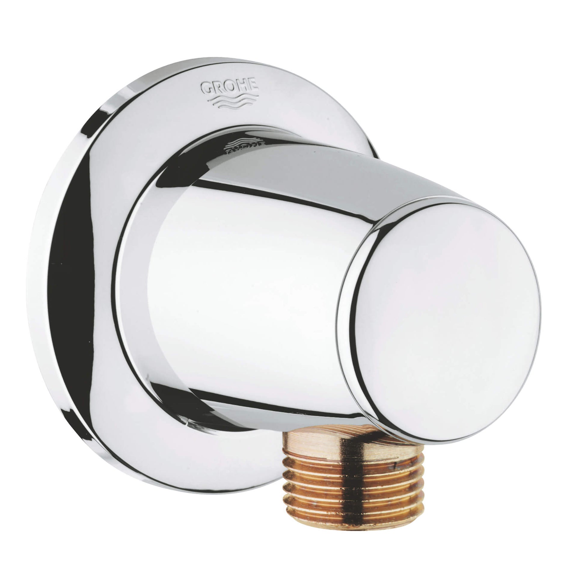 GROHE 28459000 Movario Chrome Wall Union