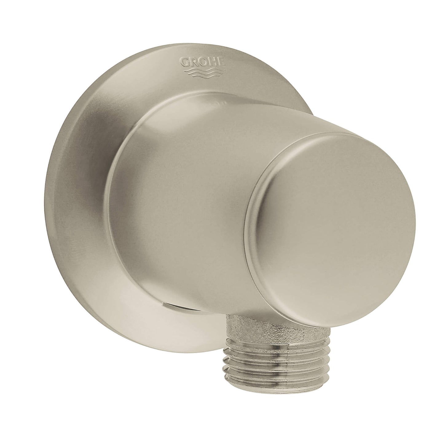 GROHE 28459EN0 Movario Brushed Nickel Wall Union
