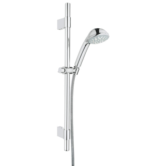 GROHE 28917000 Relexa Chrome 24" Shower Slide Bar Kit - 5 Sprays, 2.5 gpm