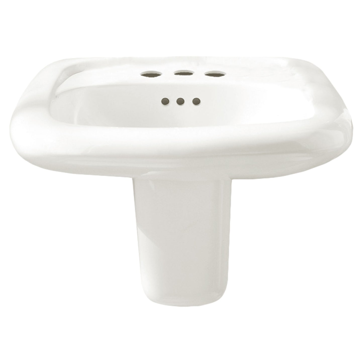AMERICAN-STANDARD 0954004EC.020, Murro Wall-Hung EverClean Sink With 4-Inch Centerset in White