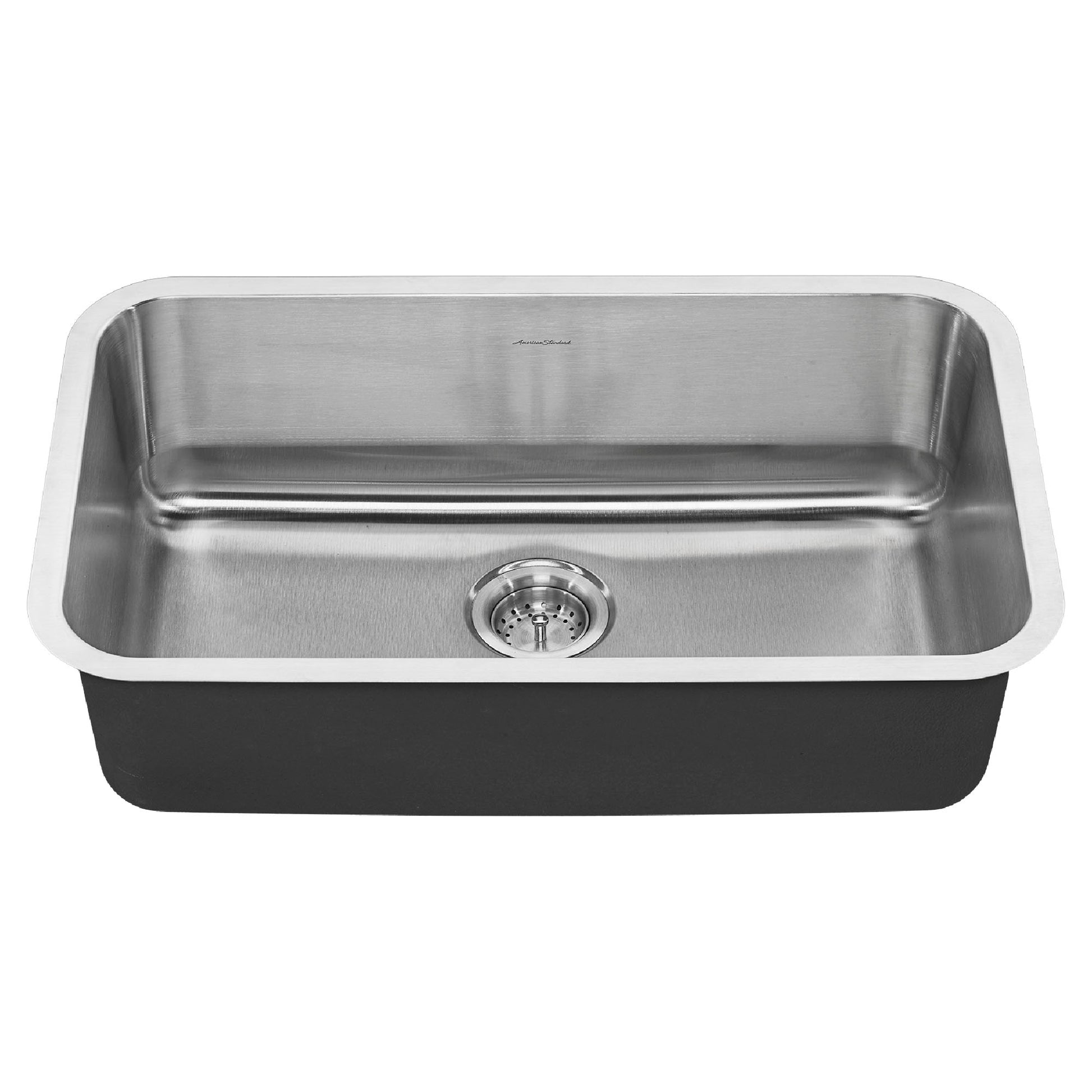 AMERICAN-STANDARD 18SB.9301800S.075, Portsmouth 30 x 18-Inch Stainless Steel Undermount Single-Bowl Kitchen Sink in Stainless Stl
