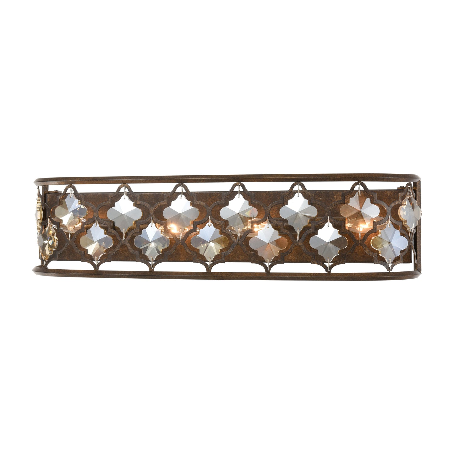 ELK SHOWROOM 31110/4 Armand 27'' Wide 4-Light Vanity Light - Weathered Bronze