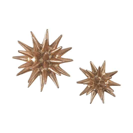 ELK STUDIO 3138-265/S2 Parsec Composite Wall Decor In Copper (Set of 2)