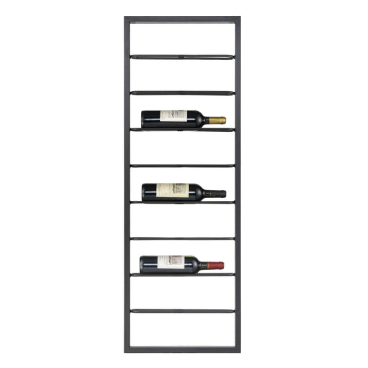 MARKETPLACE 3187-014 Wavertree Wine Rack - Horizontal Black