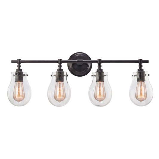 ELK SHOWROOM 31933/4 Jaelyn 29'' Wide 4-Light Vanity Light - Oil Rubbed Bronze