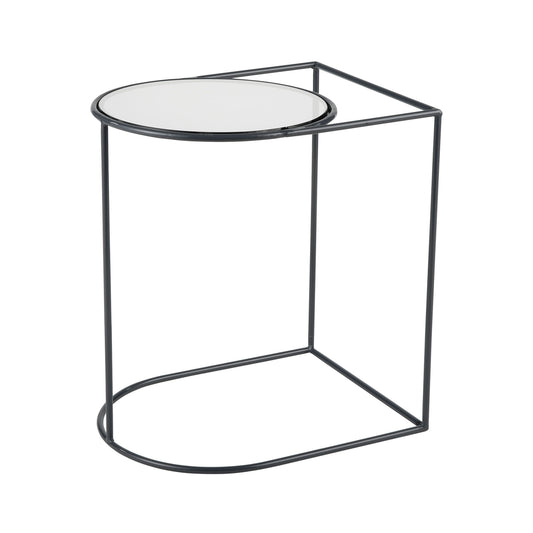 ELK STUDIO 3200-229 Thermo Accent Table in Grey and Smoke