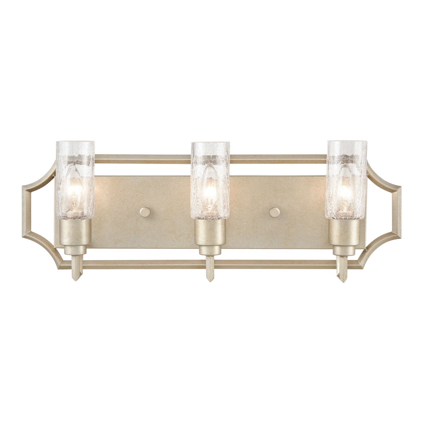 ELK SHOWROOM 33443/3 Cheswick 25'' Wide 3-Light Vanity Light - Aged Silver