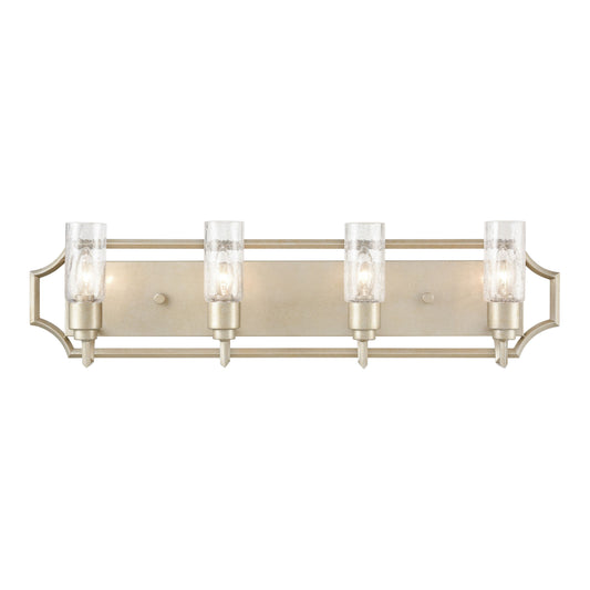 ELK SHOWROOM 33444/4 Cheswick 33'' Wide 4-Light Vanity Light - Aged Silver