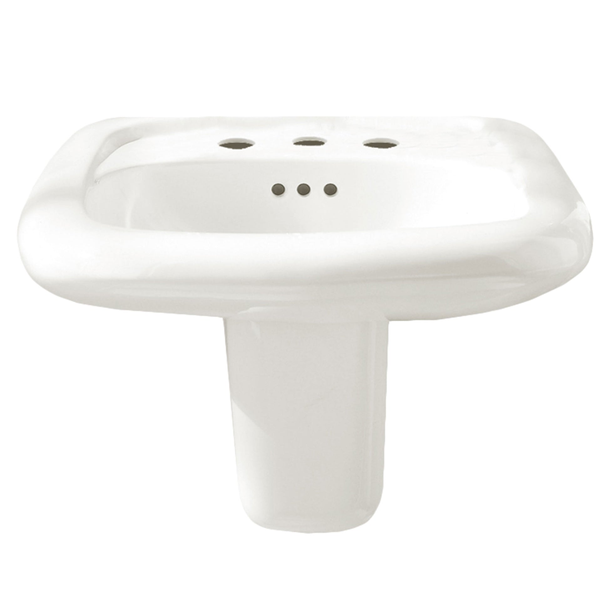 AMERICAN-STANDARD 0958008EC.020, Murro Wall-Hung EverClean Sink With 8-Inch Widespread in White