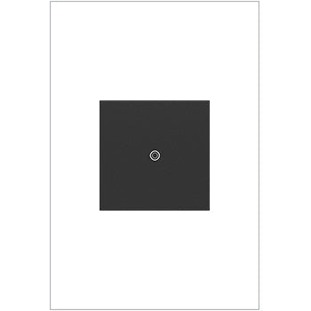 LEGRAND ASTP1532G4 ADORNE  sofTap Switch, Graphite, with Microban