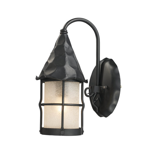 ELK SHOWROOM 381-BK Rustica 14'' High 1-Light Outdoor Sconce - Matte Black