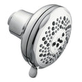 MOEN 3855EP Chrome Five-Function 4" Diameter Spray Head Eco-Performance Showerhead