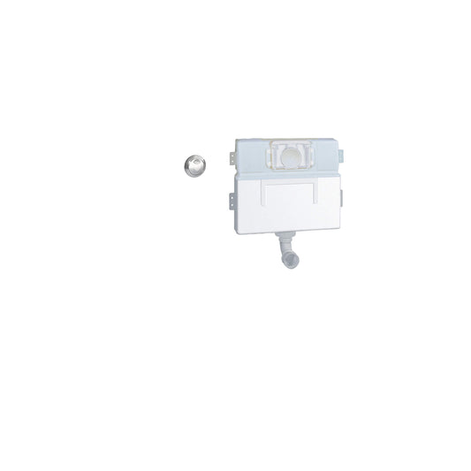 GROHE 38691000 Flushing Cistern Solo Chrome Wall Carrier Flushing Cistern