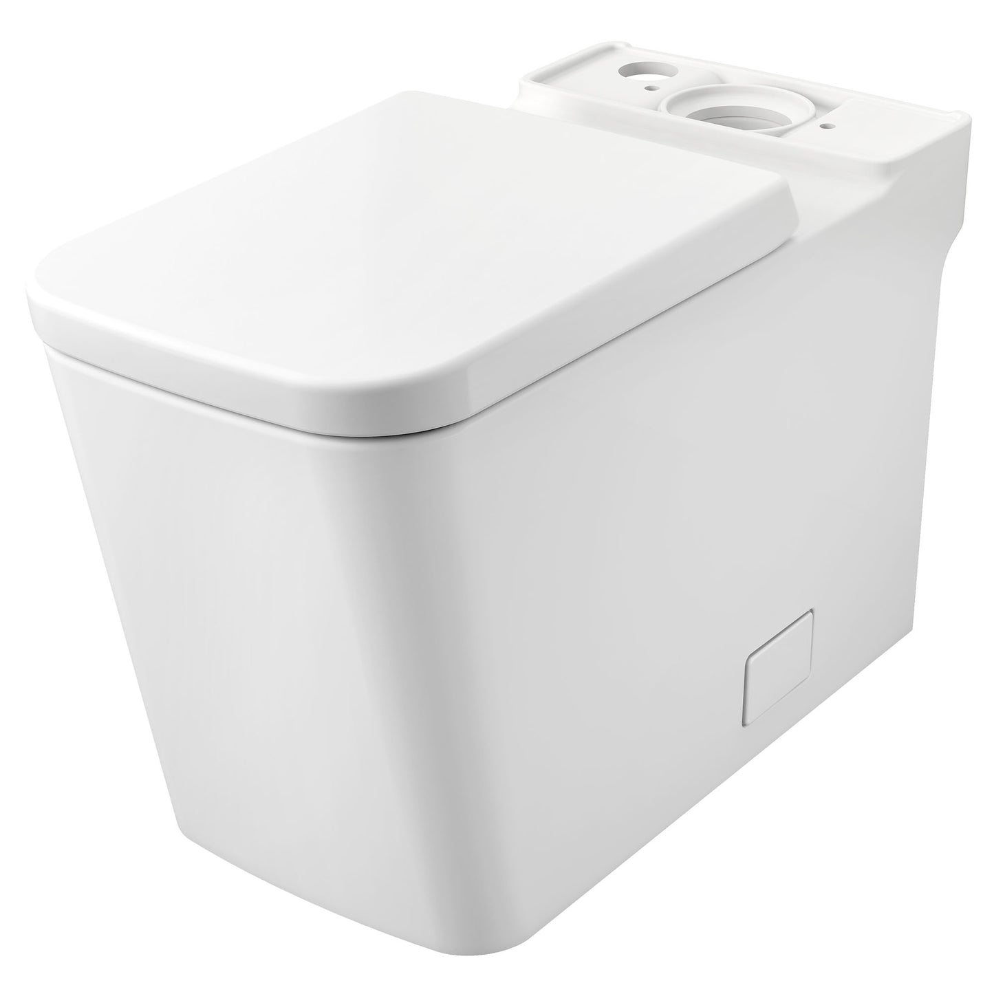 GROHE 39664000 Eurocube Alpine White Eurocube Right Height Elongated Toilet Bowl with Seat Less Tank