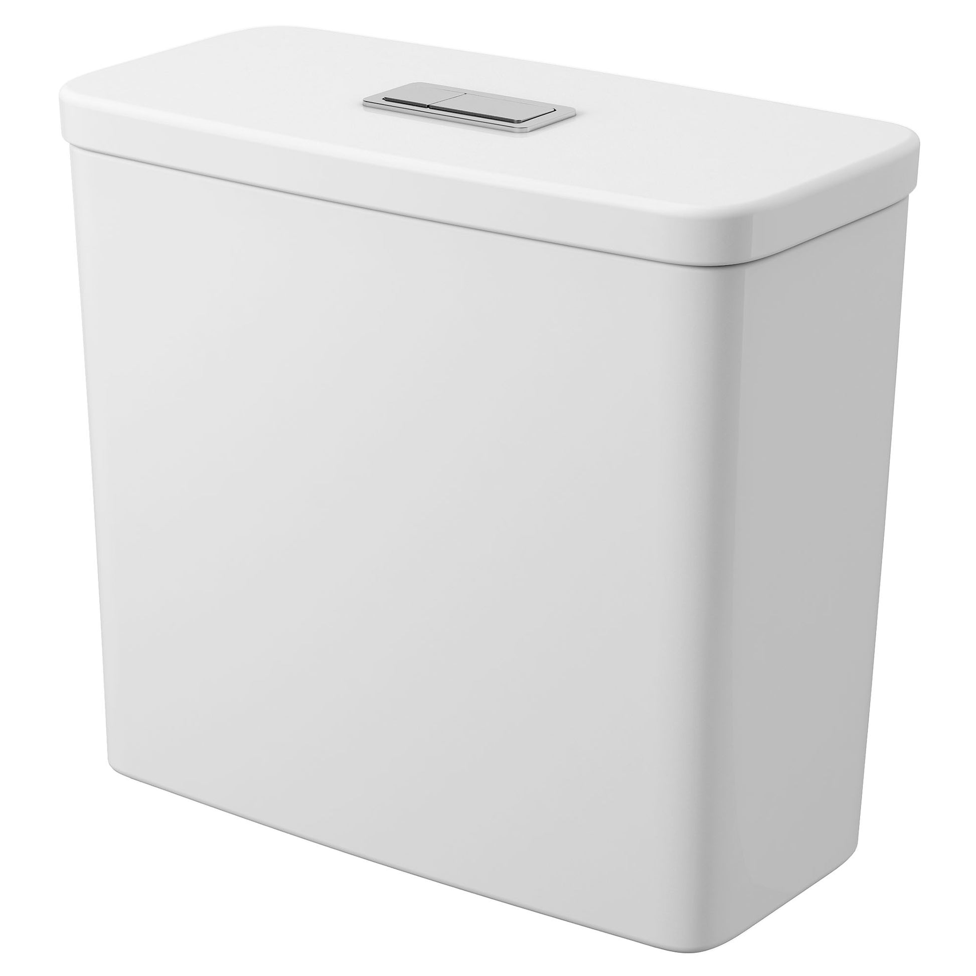 GROHE 39665000 Eurocube Alpine White Eurocube 1.28/1.0gpf Dual Flush Toilet Tank Only