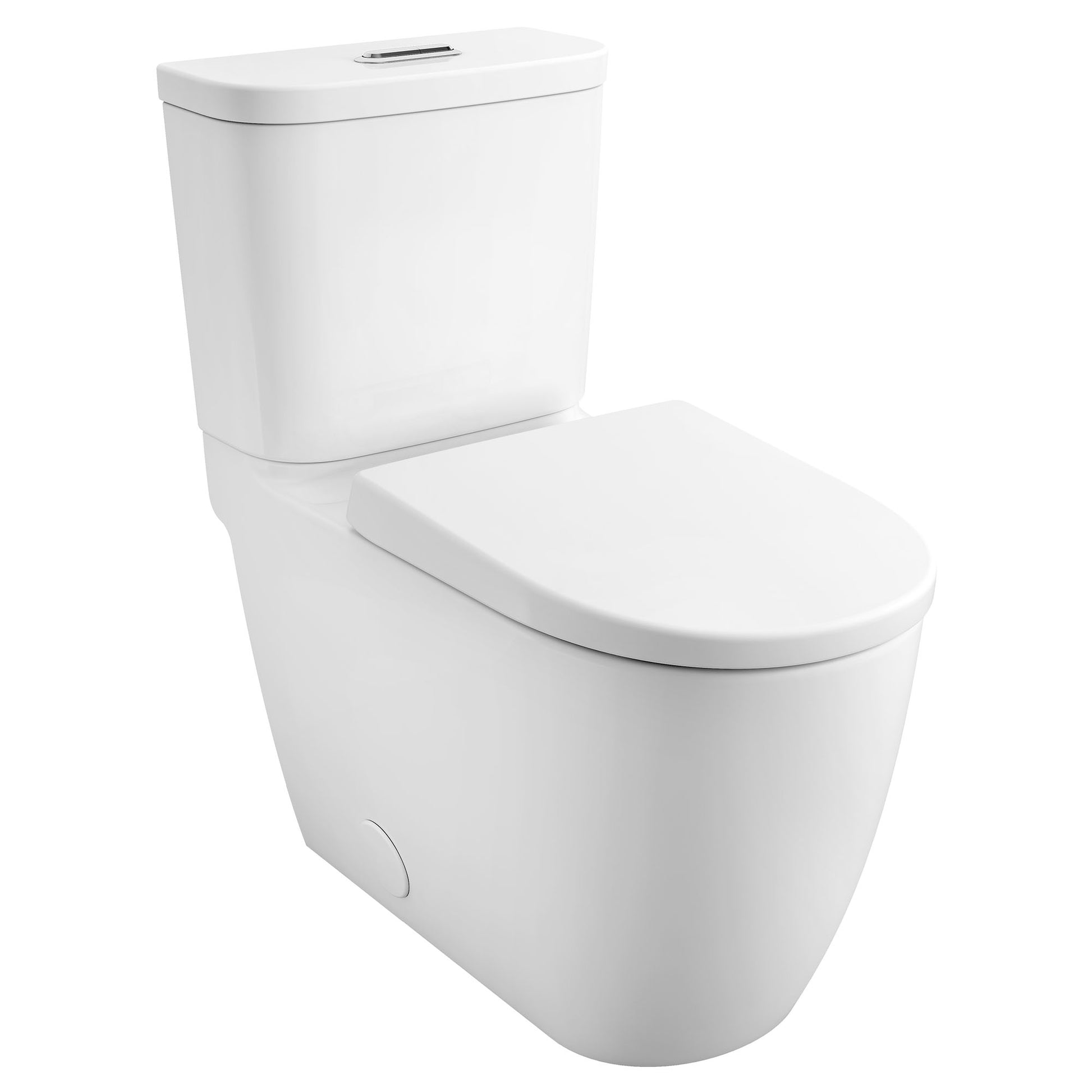 GROHE 39674000 Essence Alpine White Two-piece Dual Flush Right Height Elongated Toilet with seat