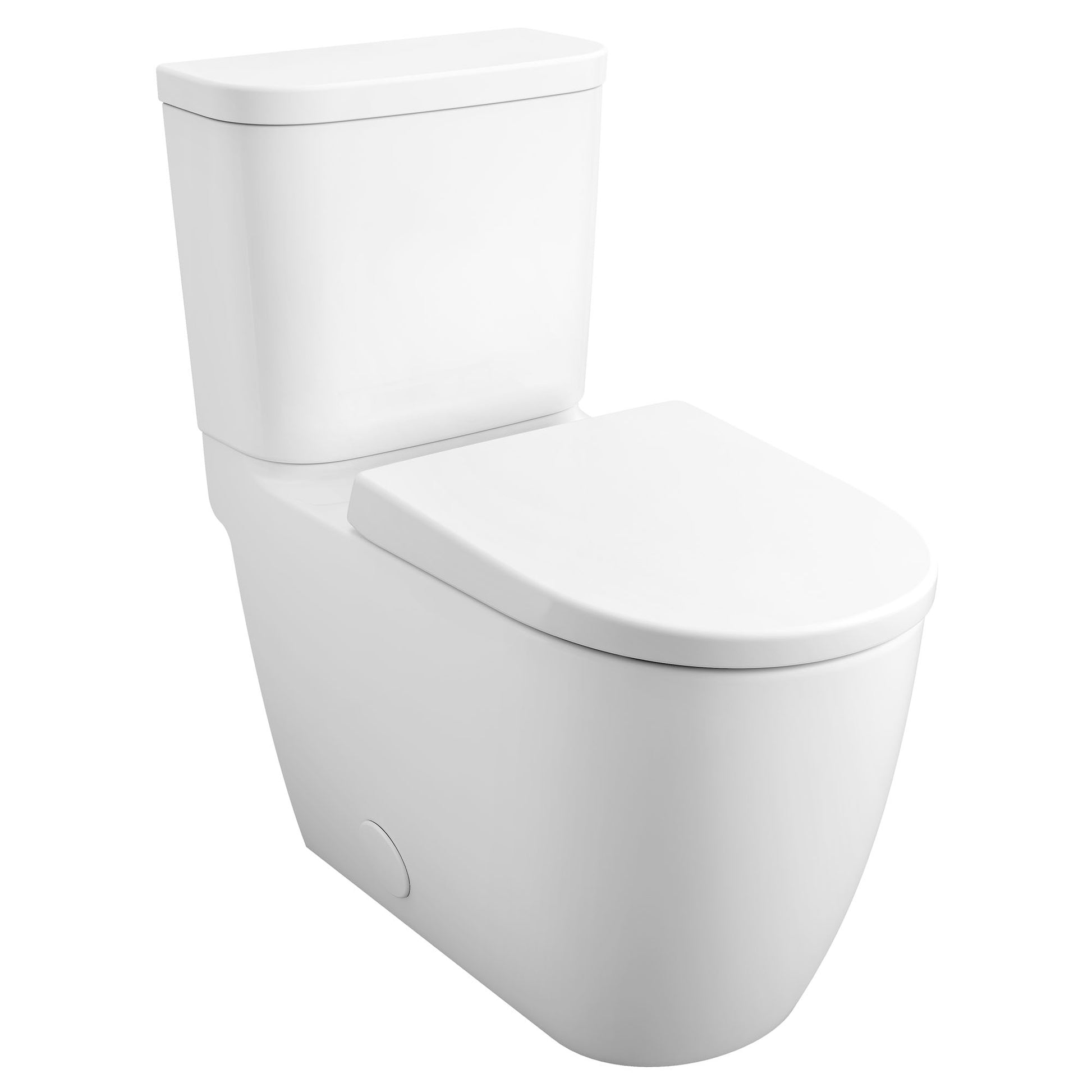 GROHE 39676000 Essence Alpine White Two-piece Right height Elongated Toilet with seat, Right-Hand Trip Lever