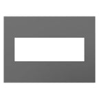 LEGRAND AWP3GMG4 ADORNE  Magnesium Three-Gang Screwless Wall Plate with Microban