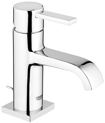 GROHE 2307700A Allure Chrome Single Hole Single-Handle M-Size Bathroom Faucet 1.2 GPM