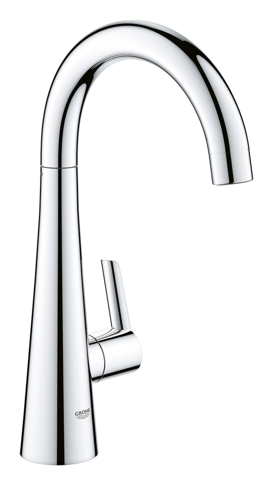GROHE 30026002 Grohe Zedra Chrome Single-Handle Beverage Faucet (Cold Water Only) with Filtration 1.75 GPM