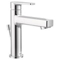 MOEN 40051 Slate  One-Handle Low Arc Bathroom Faucet In Chrome