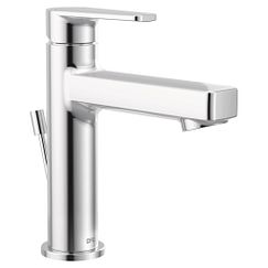 MOEN 40051 Slate  One-Handle Low Arc Bathroom Faucet In Chrome