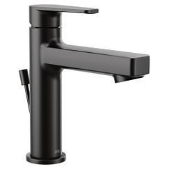 MOEN 40051BL Slate  One-Handle Low Arc Bathroom Faucet In Matte Black