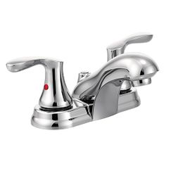 MOEN 40224 Cornerstone Cstn Lav 2H Cs W/O Waste Chr In Chrome