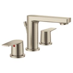 MOEN 40606BN Slate Slate 2H Ws Lav Bn In Brushed Nickel