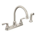 MOEN 40619CSL Cornerstone  Two-Handle High Arc Kitchen Faucet In Chrome