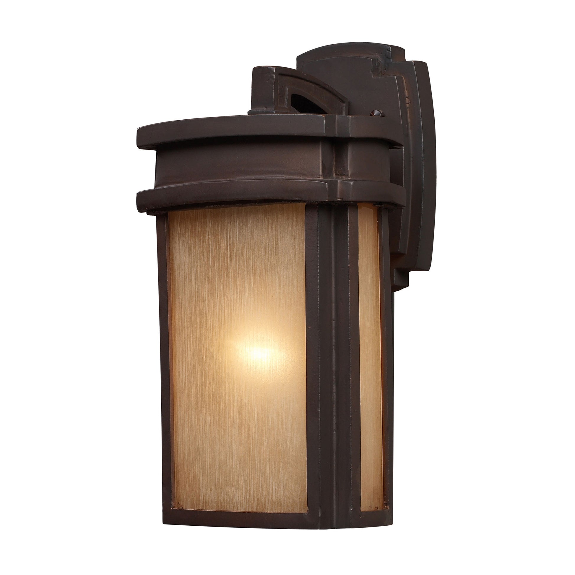 ELK SHOWROOM 42140/1 Sedona 13'' High 1-Light Outdoor Sconce - Clay Bronze