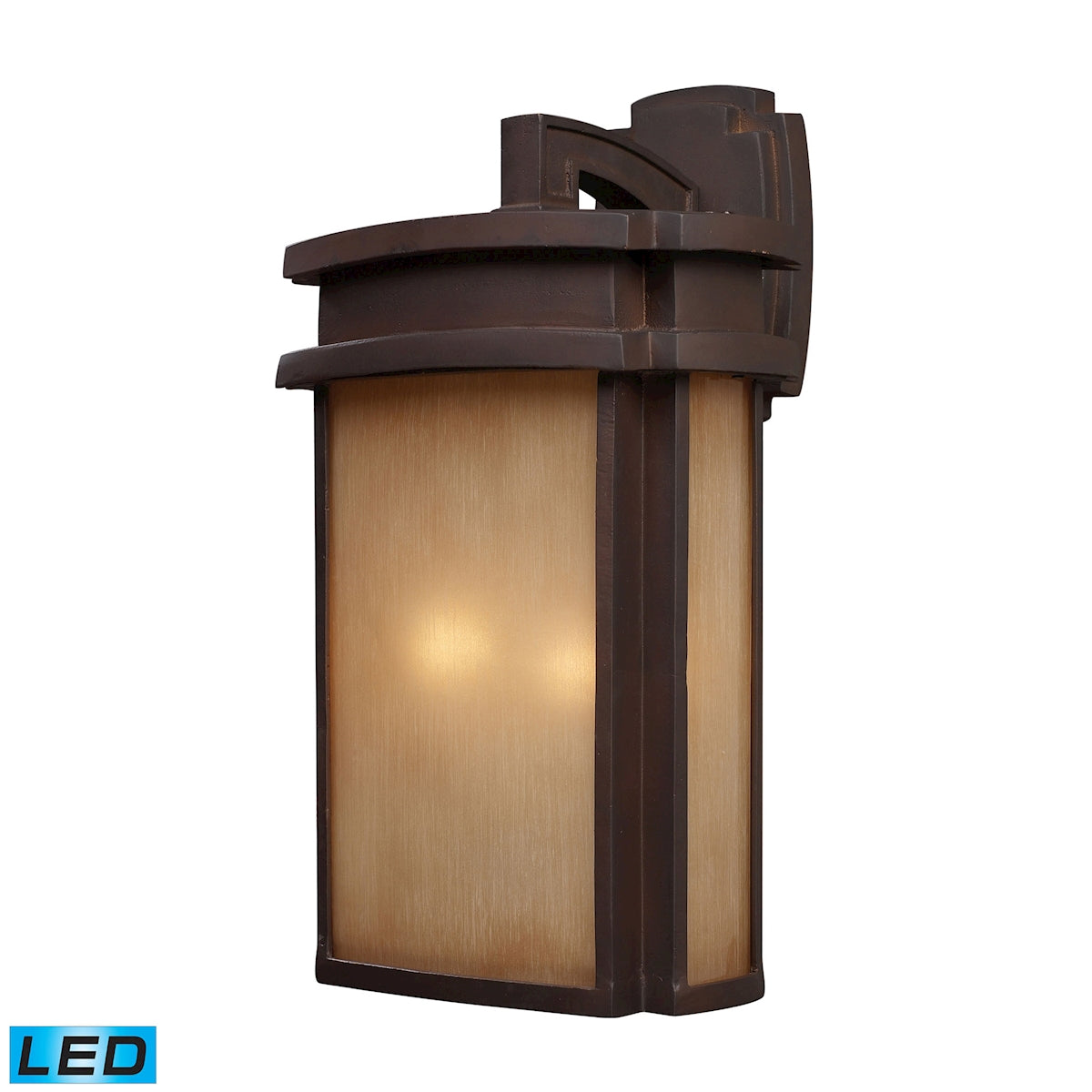 ELK SHOWROOM 42142/2-LED Sedona 20'' High 2-Light Outdoor Sconce - Clay Bronze