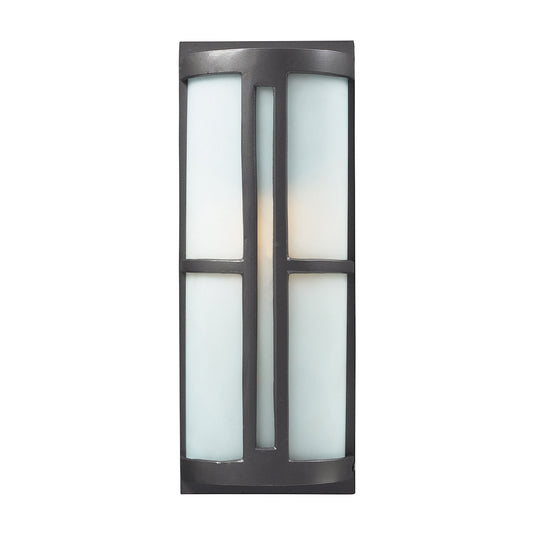 ELK SHOWROOM 42395/1 Trevot 17'' High 1-Light Outdoor Sconce - Graphite