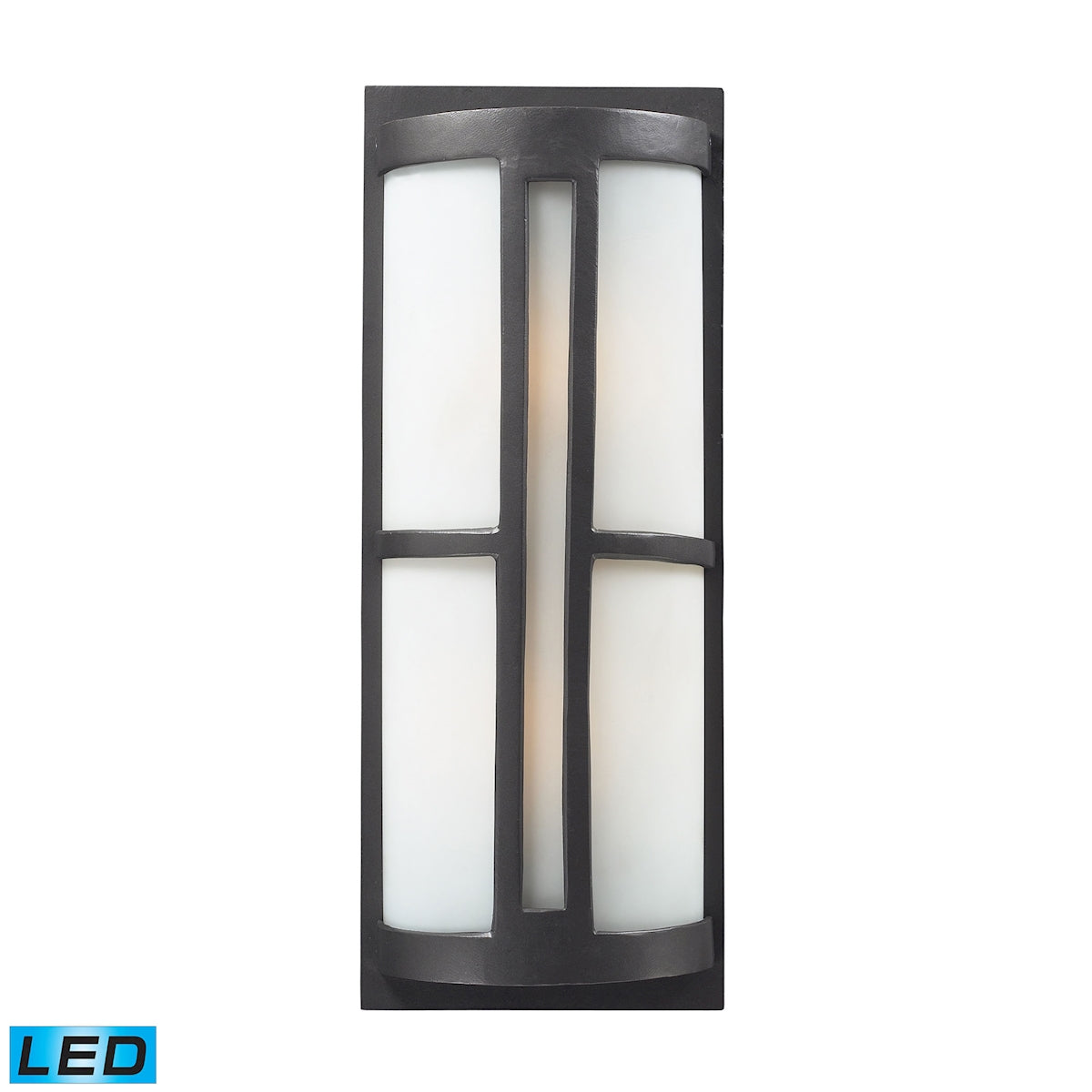 ELK SHOWROOM 42396/2-LED Trevot 22'' High 2-Light Outdoor Sconce - Graphite